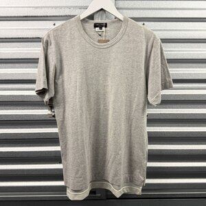 Comme des Garcons CDG Homme Plus Grey Mesh Panel T-Shirt Sz S